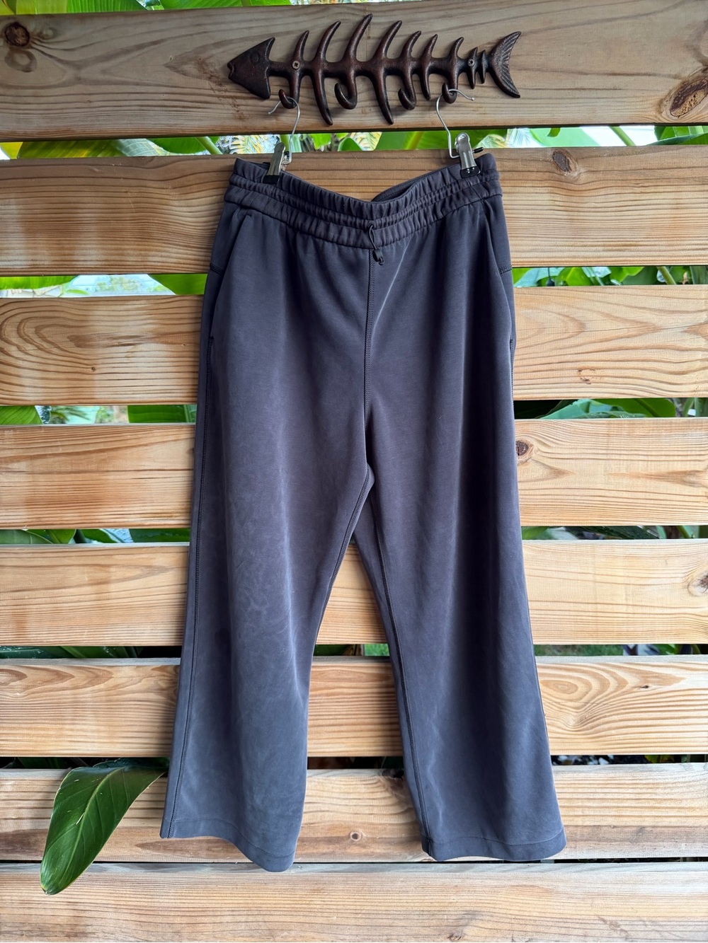 Lululemon women’s Wide-Leg Pull-On Pants - Charcoal